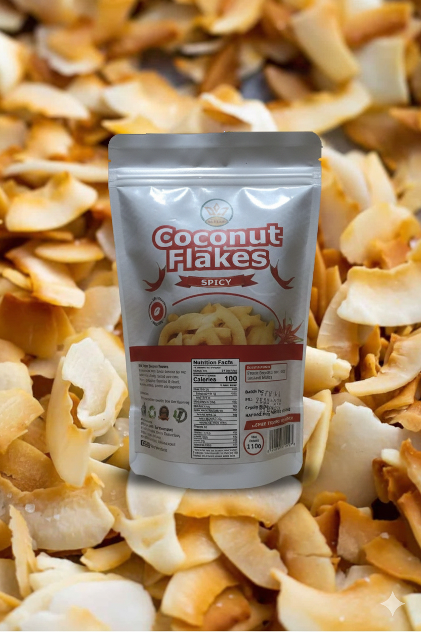 Spicy Coconut flakes.